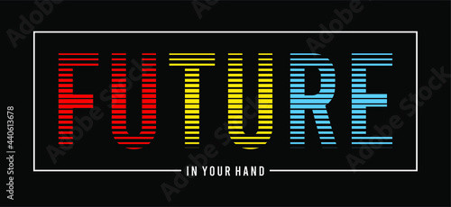 future design vector for print