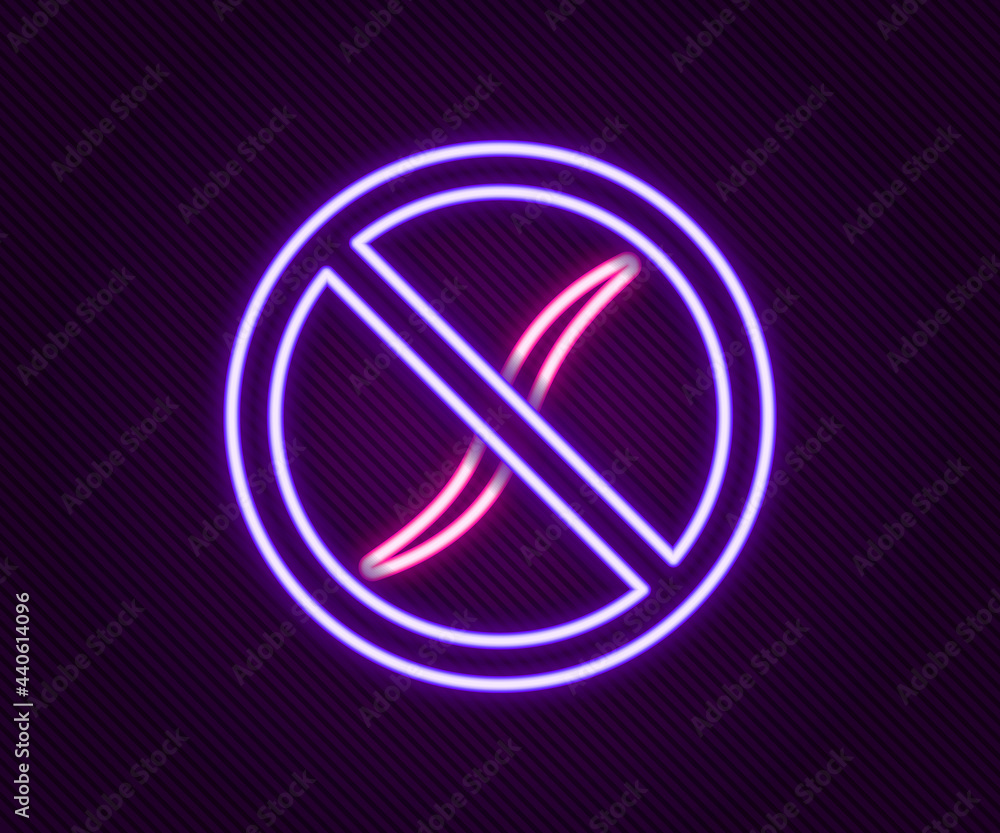 Glowing neon line Anti worms parasite icon isolated on black background. Colorful outline concept. Vector Glowing neon line Anti worms parasite icon isolated on black background. Colorful outline concept. Vector