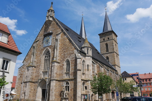 Kirche Marktplatz Gerolzhofen