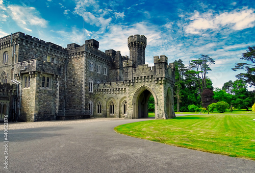 Fine example of an old Irish castle photo