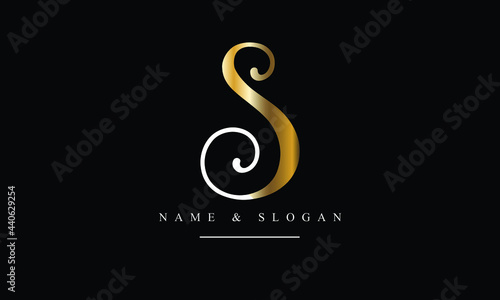 SE, ES, S, E abstract letters logo monogram