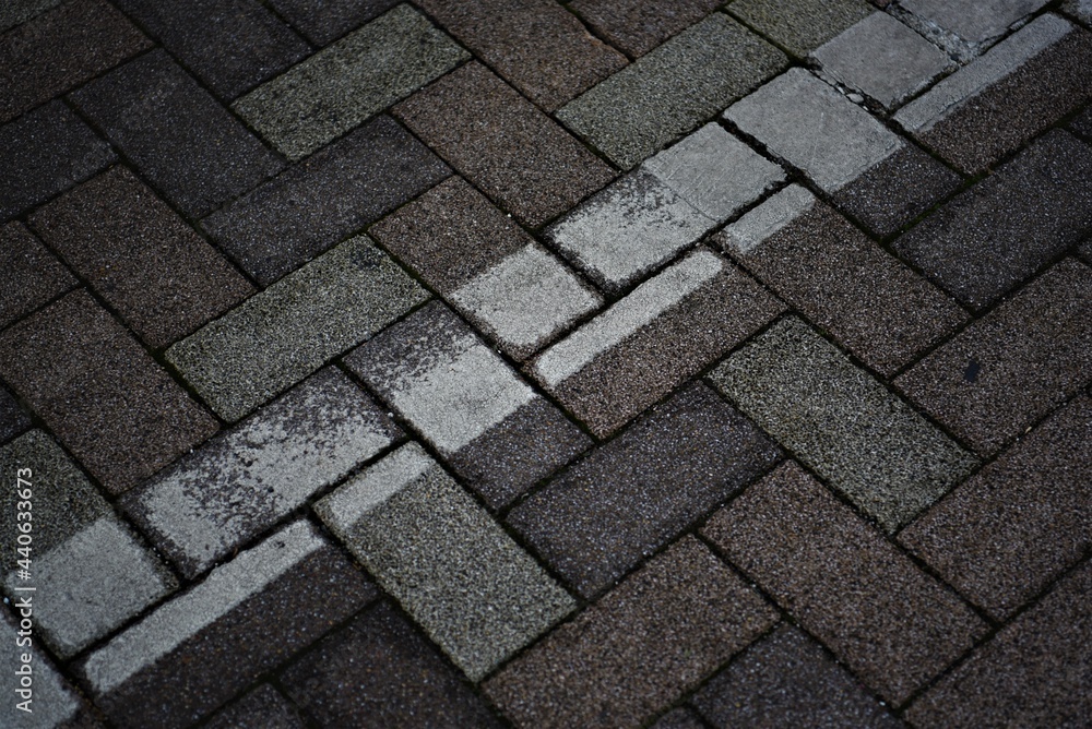 Black and White Pavement Black and White Pavement