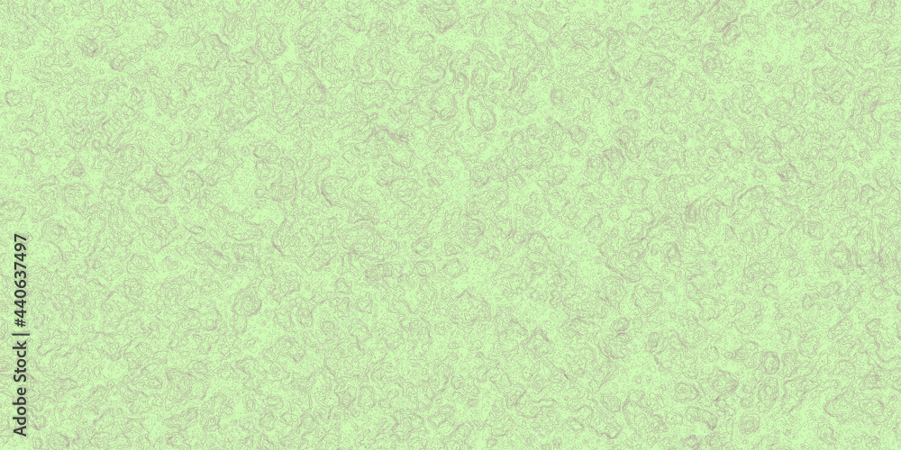 Fototapeta premium Topographic Pattern Light Green