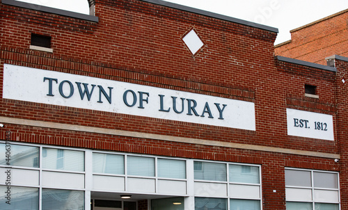 Sign in the town of Luray Virginia