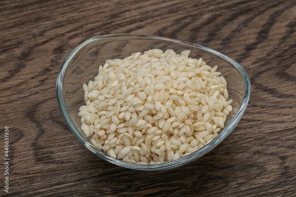 Raw arborio rice for Risotto Raw arborio rice for Risotto