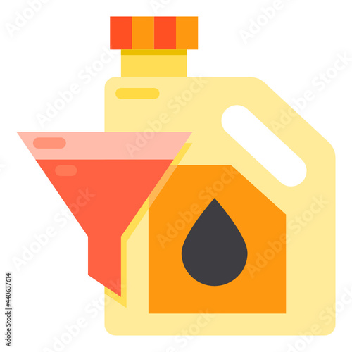 oil flat icon