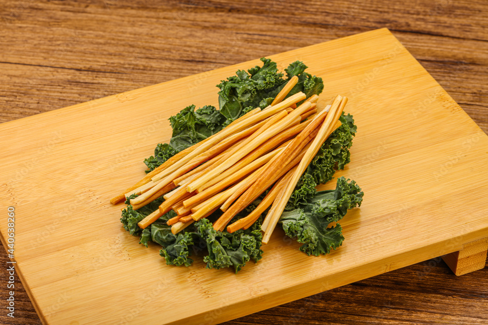 Chechel cheese sticks over board Chechel cheese sticks over board