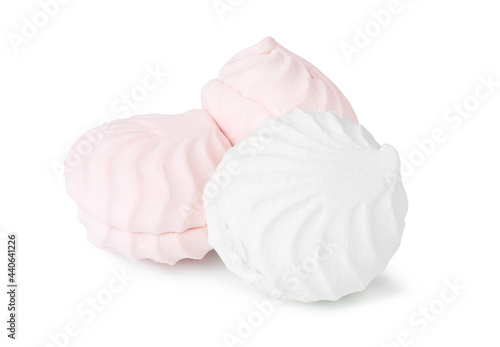 Marshmallow isolated on a white background