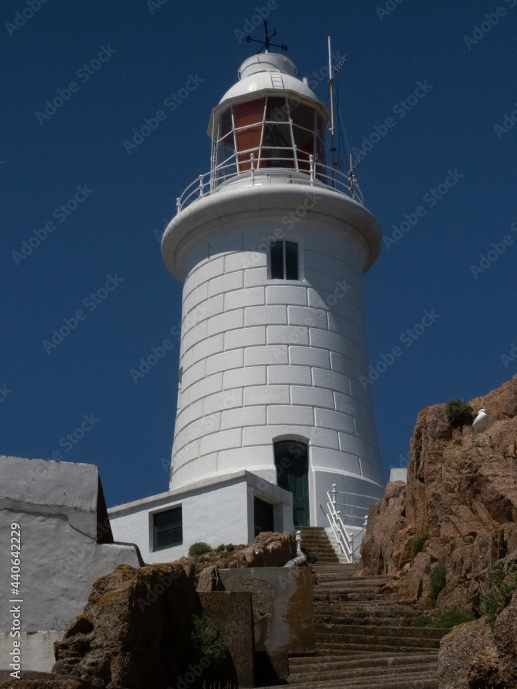La Corbiere Lighthouse in Jersey