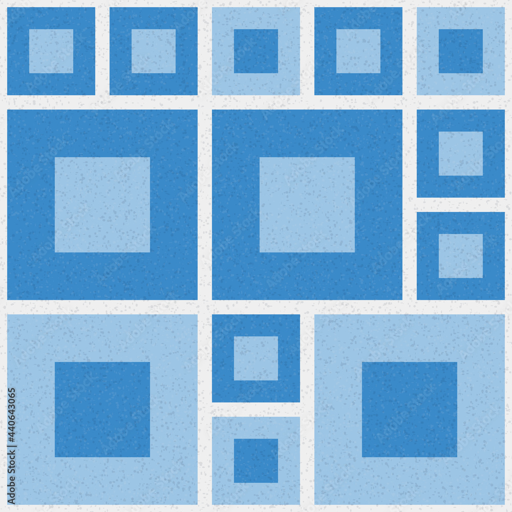 Fototapeta premium Abstract Geometric Pattern generative computational art illustration