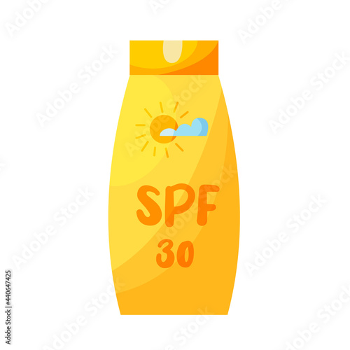 Sunscreen in a bottle 30 spf.