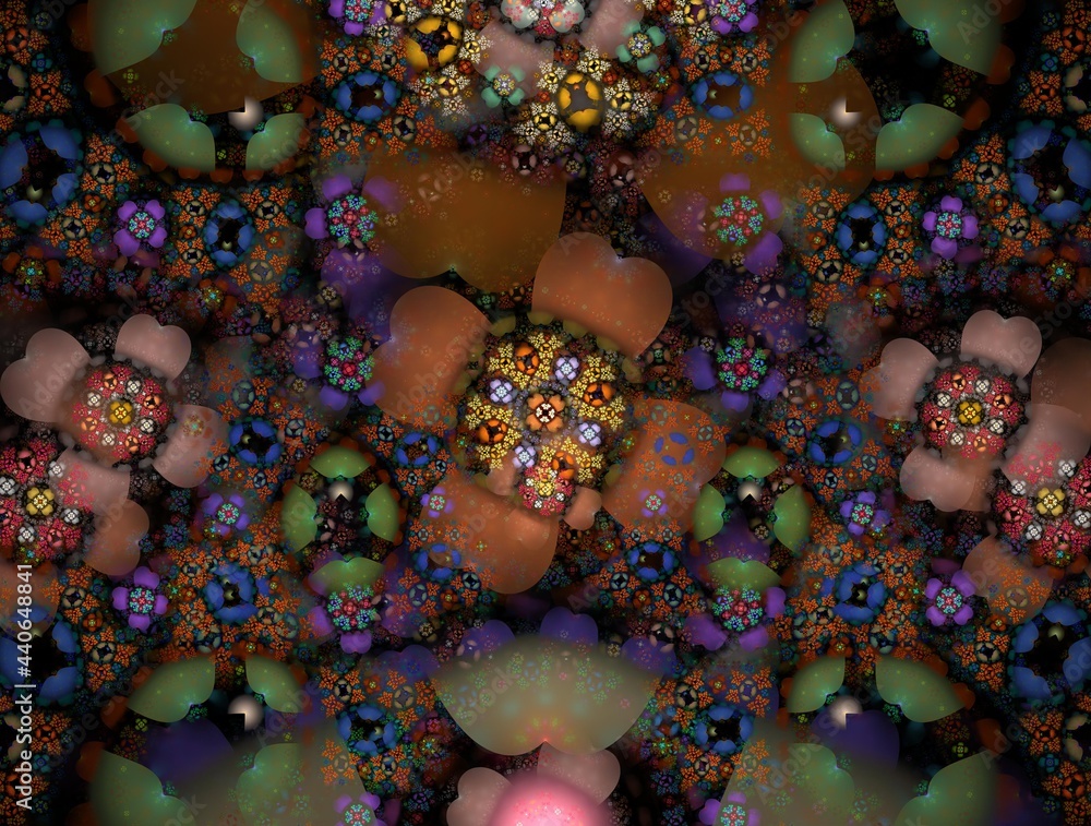 Imaginatory fractal background generated Image Imaginatory fractal background generated Image