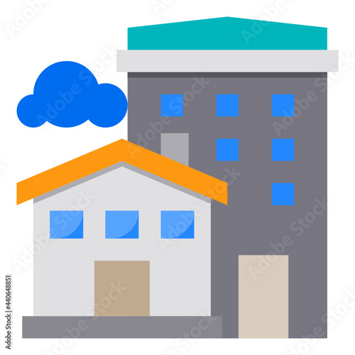 house flat icon © patungkead