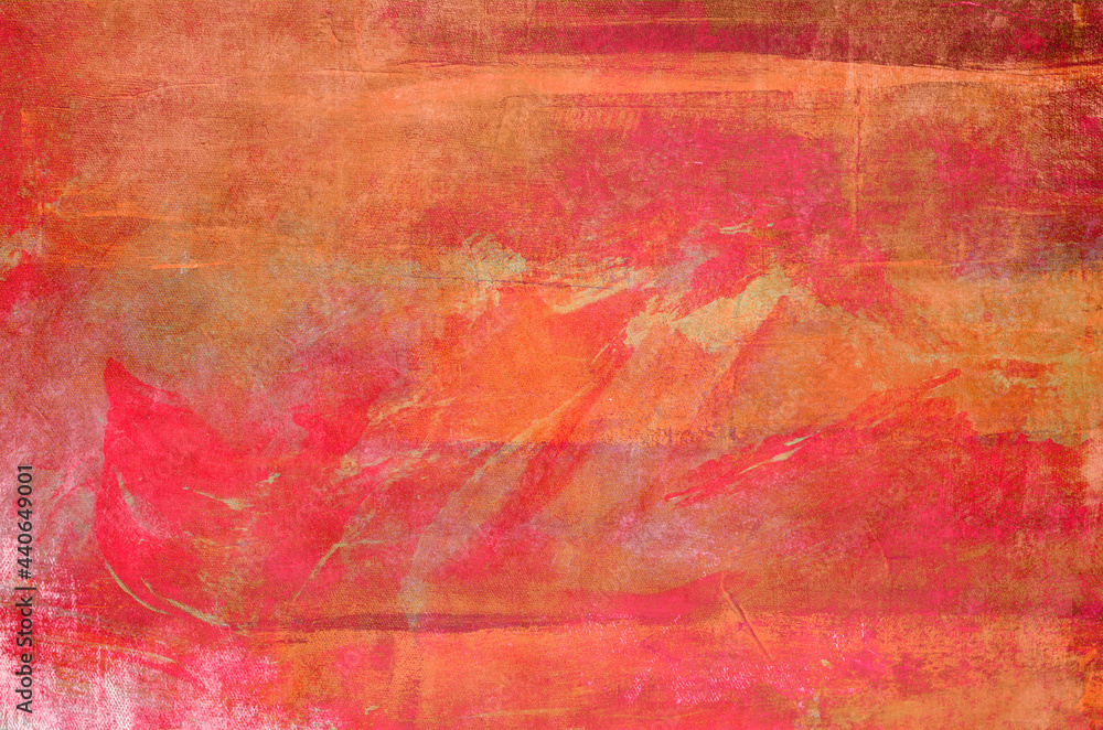 Obraz premium Abstract red painting background