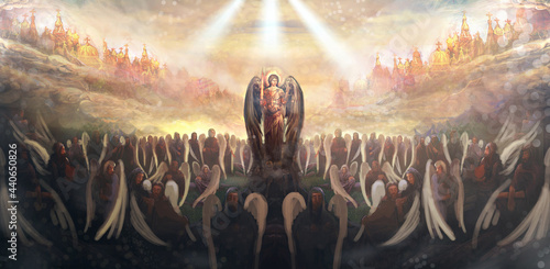saint archangel michael and angels
