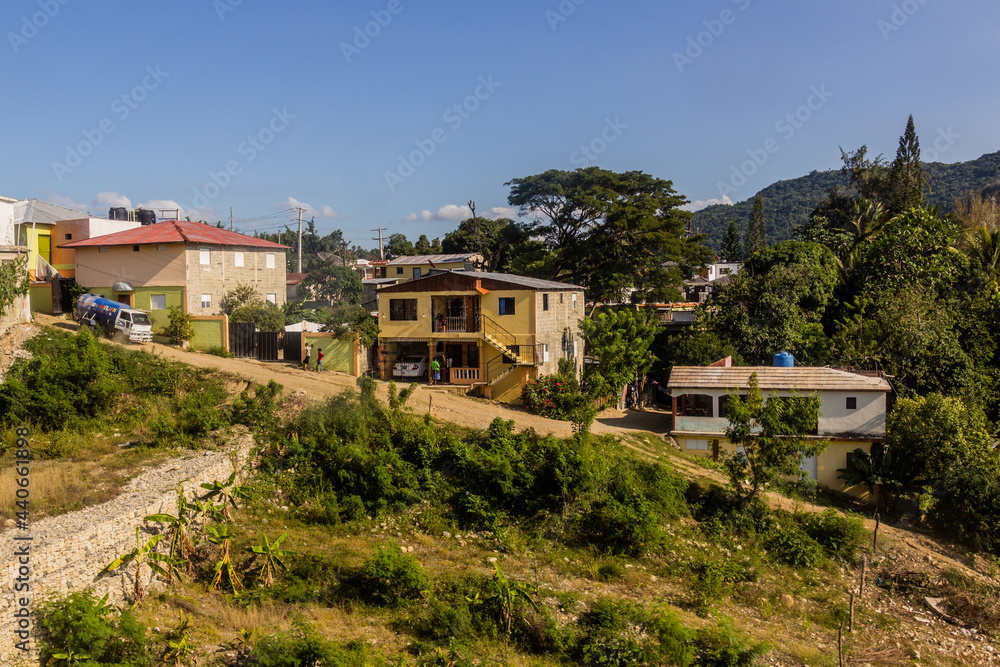 Landscape of central Dominican Republic Landscape of central Dominican Republic