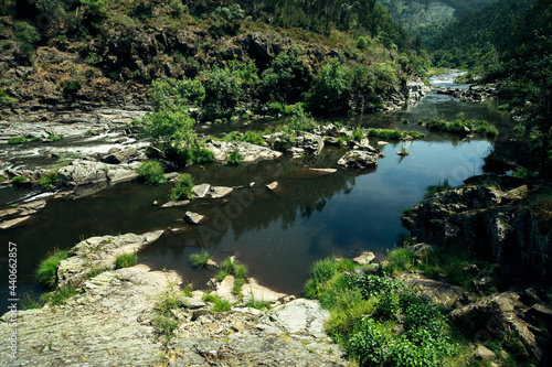 View of the Paiva River in the municipality of Arouca, Portugal.
