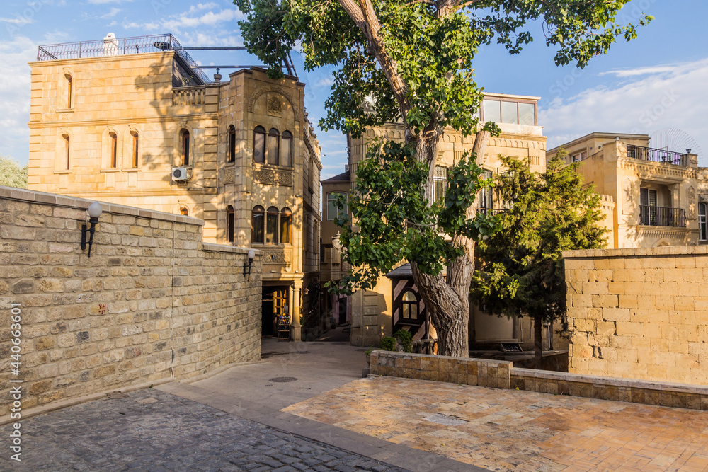 Old town in Baku, Azerbaijan