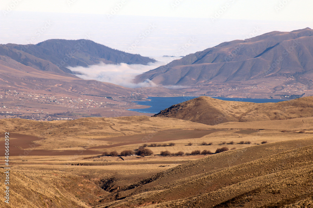 Vista de Tafí del Valle desde el Infiernillo