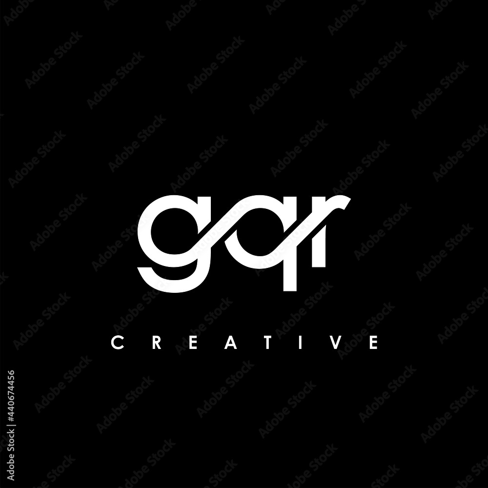 GQR Letter Initial Logo Design Template Vector Illustration GQR Letter Initial Logo Design Template Vector Illustration