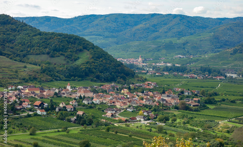 Dernstain village in Austria