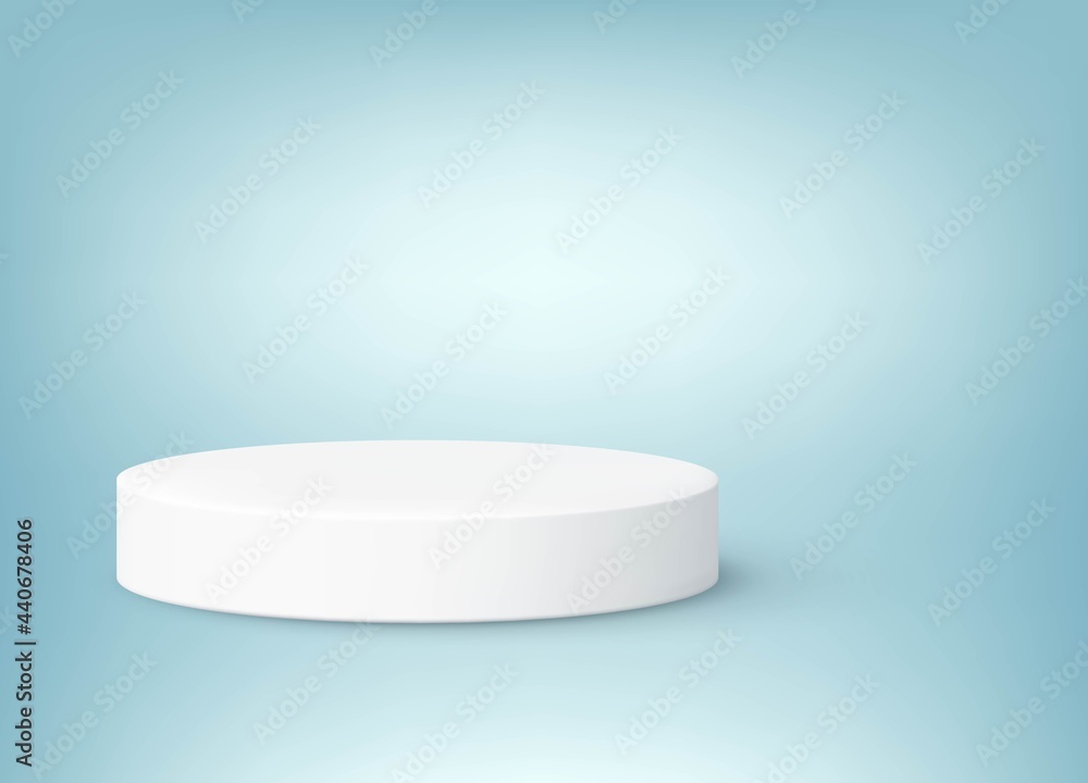 Studio model show products. pastel light blue background Studio model show products. pastel light blue background