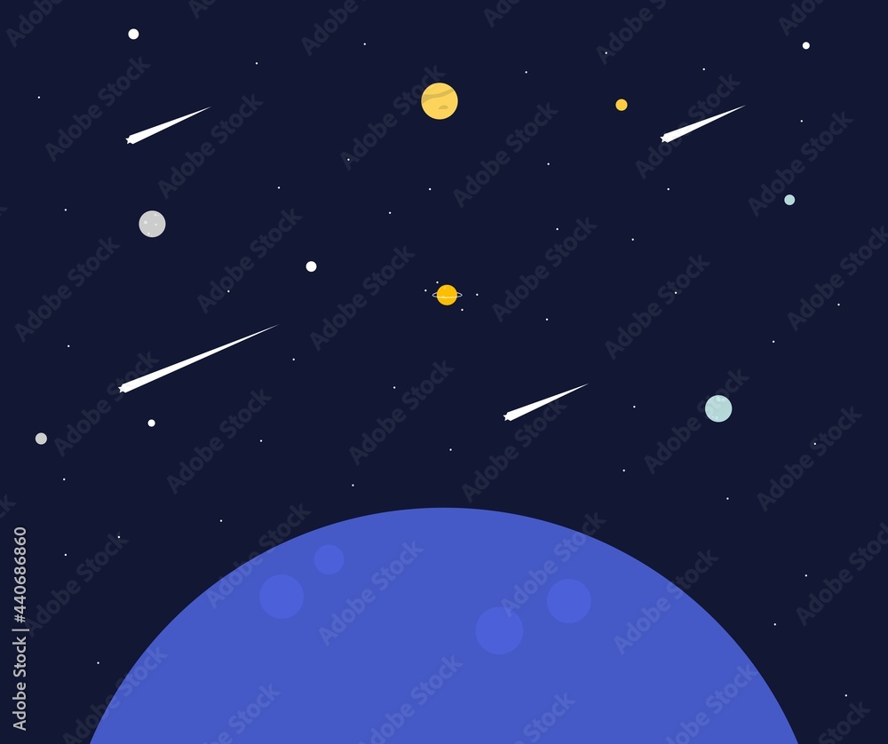 design about universe background illustration design about universe background illustration