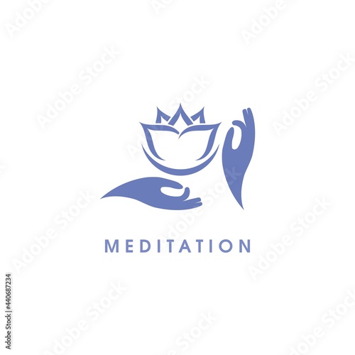 Fototapeta Naklejka Na Ścianę i Meble -  Meditation yoga arm