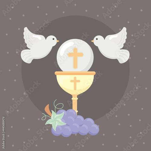 first communion card
