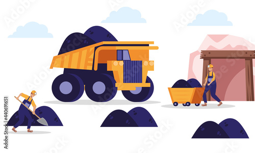 miners and dump