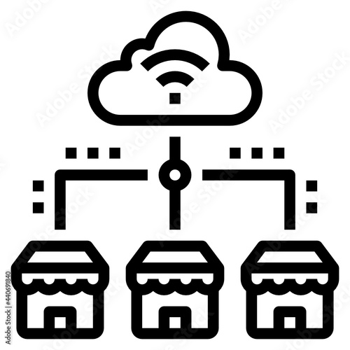 Cloud outline icon