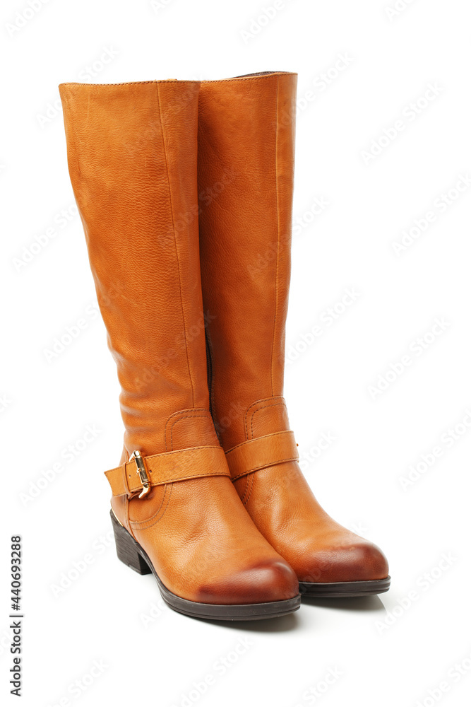 closeup image of the ginger red boots closeup image of the ginger red boots