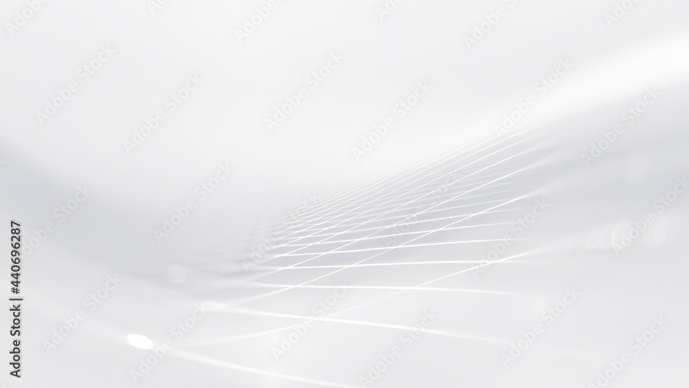 White background with smooth lines