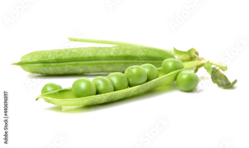 Wallpaper Mural Fresh peas on white background Torontodigital.ca