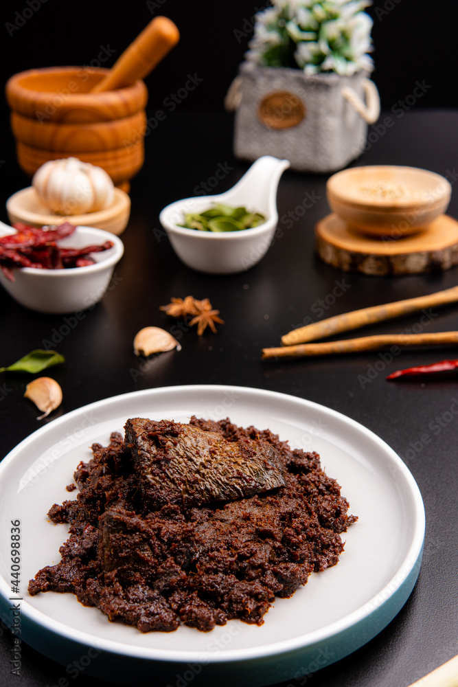 Beef Rendang is a Minang dish originating from the Minangkabau region ...