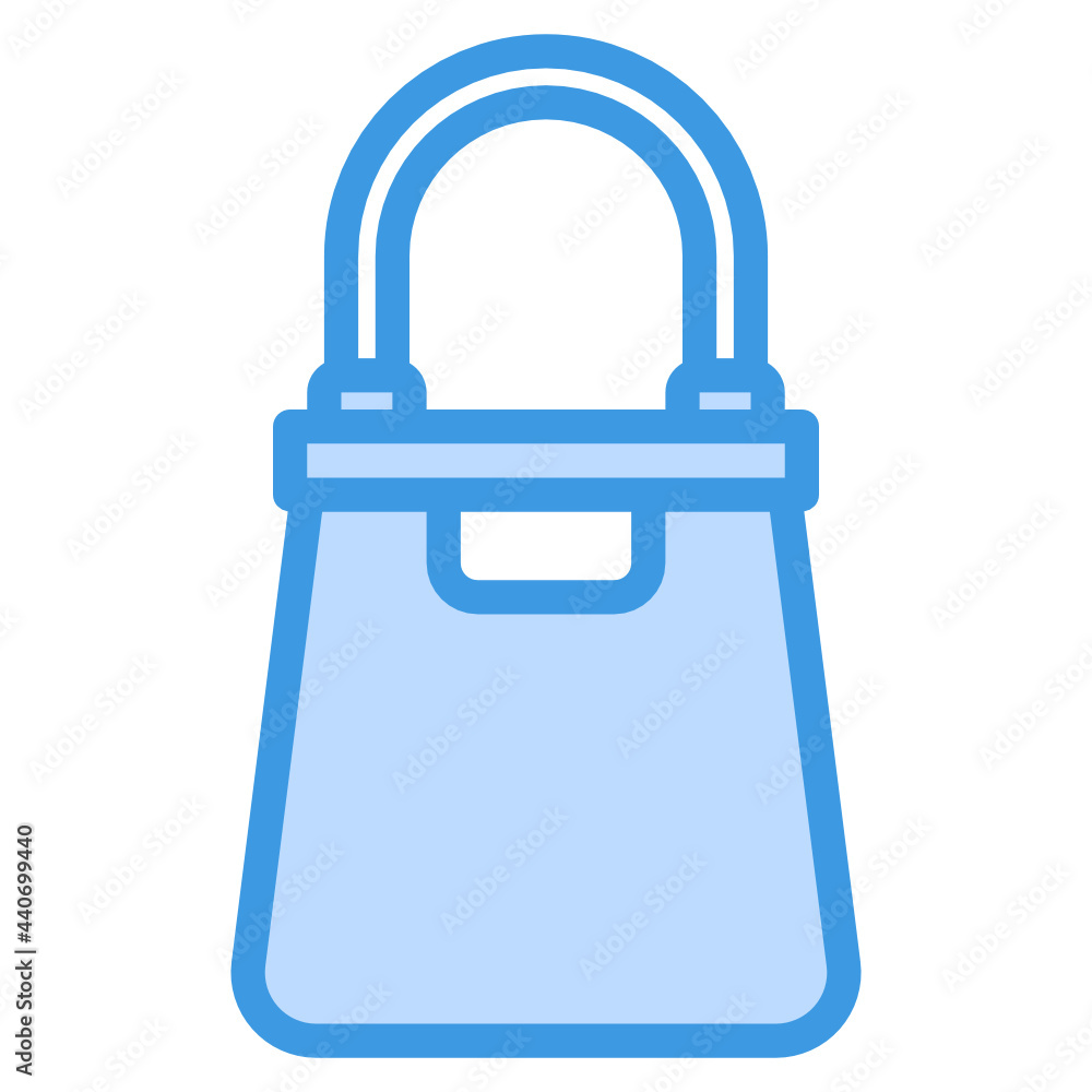 bag blue outline icon bag blue outline icon