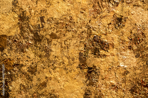 Abstract golden rusty background 