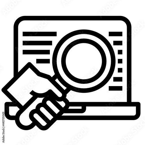 Search outline icon