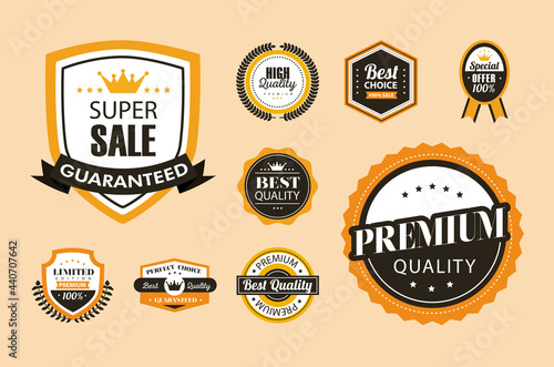 nine best quality seals