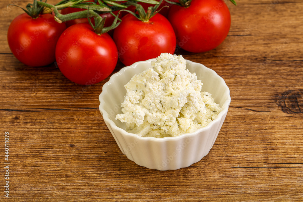 Soft cream cheese with herbs Soft cream cheese with herbs