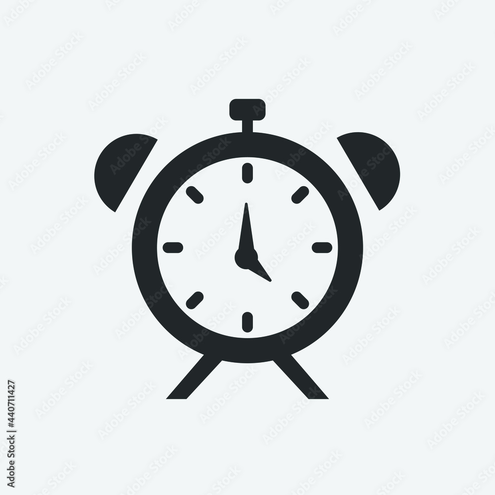 alarm vector icon illustration sign alarm vector icon illustration sign