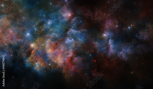 Fictional Nebula - High Resolution  13k 