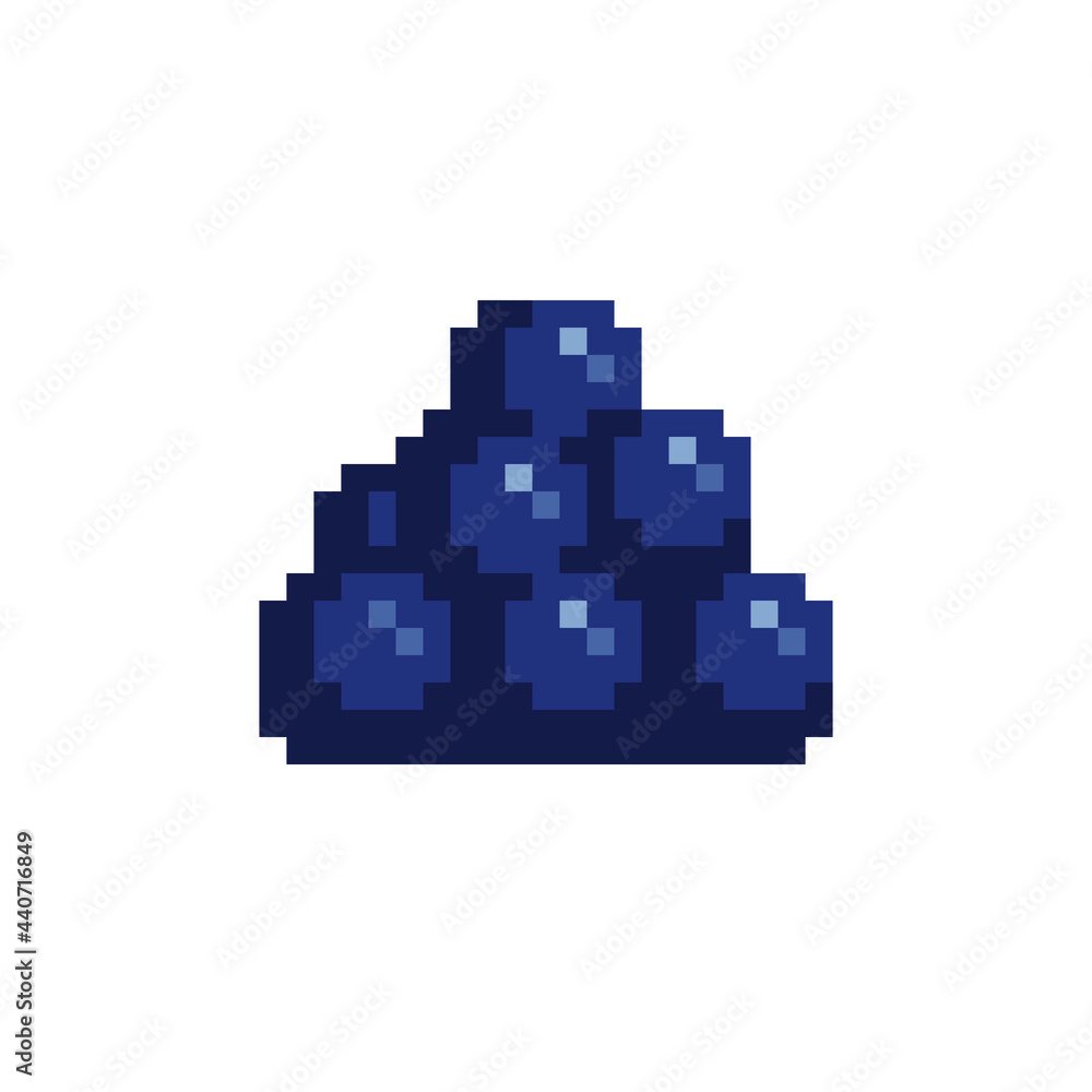 Cannonballs. Bomb icon. Pixel art style. Game assets. 8-bit style. Old school computer graphic design. Isolated abstract vector illustration. Cannonballs. Bomb icon. Pixel art style. Game assets. 8-bit style. Old school computer graphic design. Isolated abstract vector illustration.