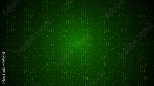 Binary code abstract technology background. Global network
