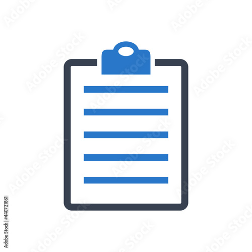 Clipboard icon vector graphic illustration © Thuy Nguyen