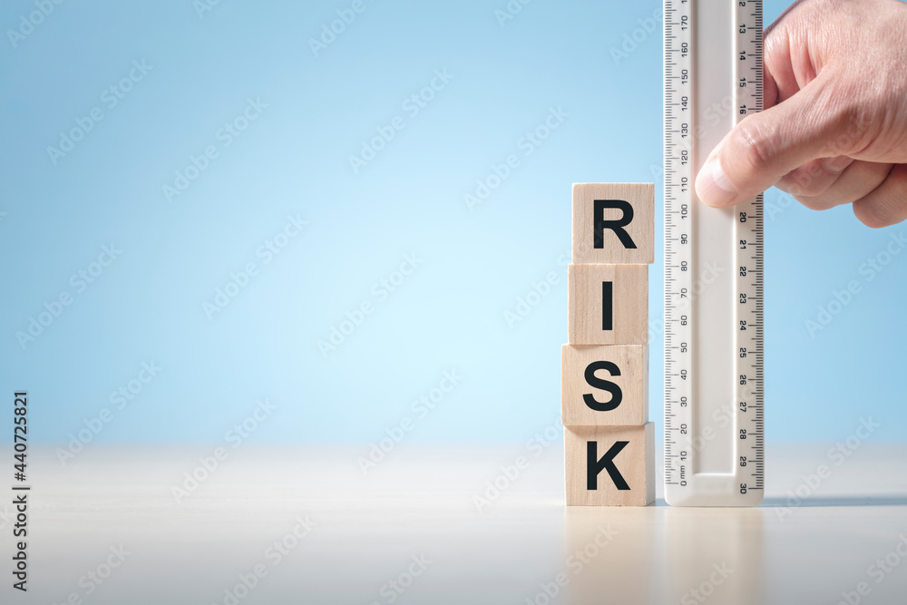 Risk assessment and management background Stock Photo | Adobe Stock