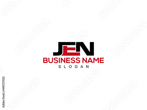 Letter JEN Logo Icon Design For Kind Of Use photo