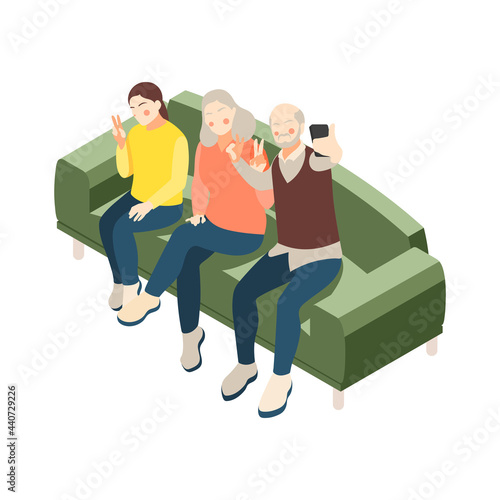 Grandma And Grandpa Icon
