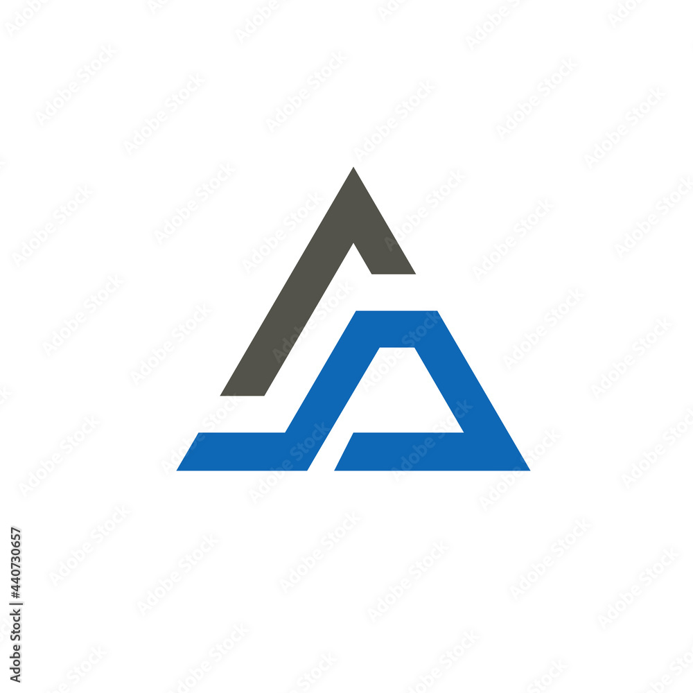 Design letter A flat minimalist . Abstract emblem, design concept, logo, logotype element, template. Design letter A flat minimalist . Abstract emblem, design concept, logo, logotype element, template.
