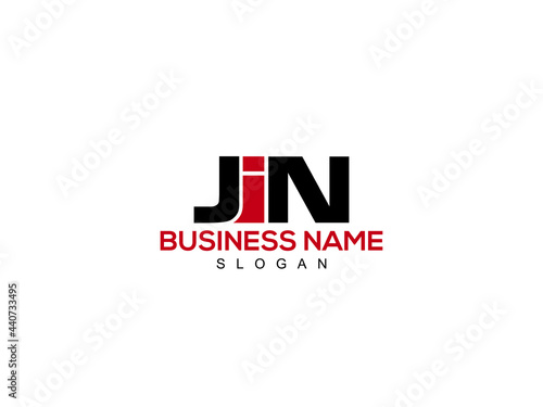 Letter JIN Logo Icon Design For All Kind Of Use